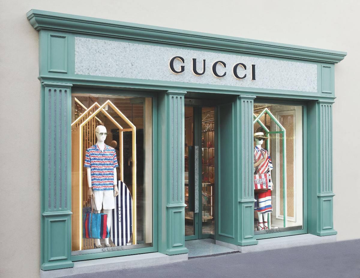 Gucci Inaugurates the Reopening of its Boutique in Saint-Tropez
