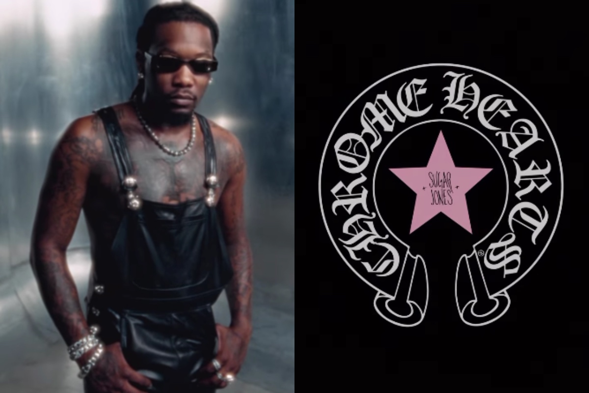 SPOTTED: Offset Turns Model for New Chrome Hearts Campaign