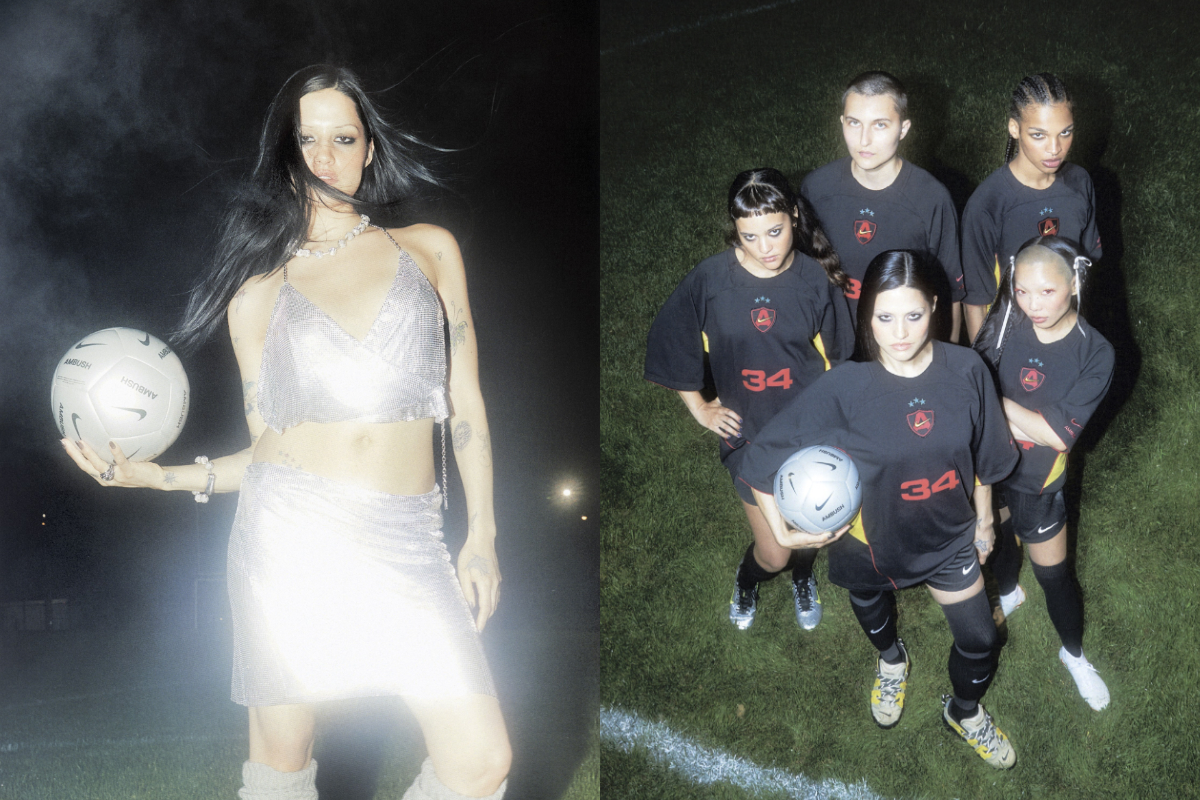 Nike & AMBUSH Invite You to the World of Football Fandom with