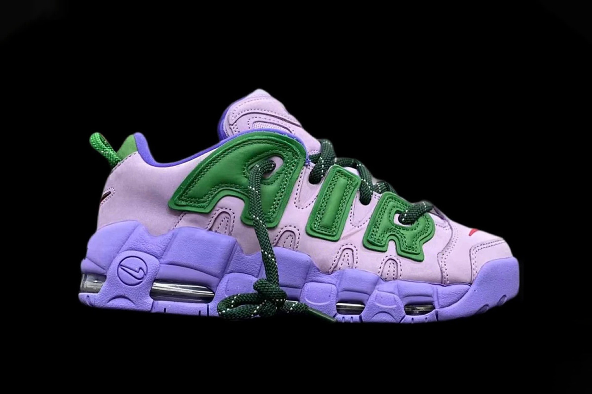 First Look at AMBUSH x Nike Air More Uptempo Low 'Lavender