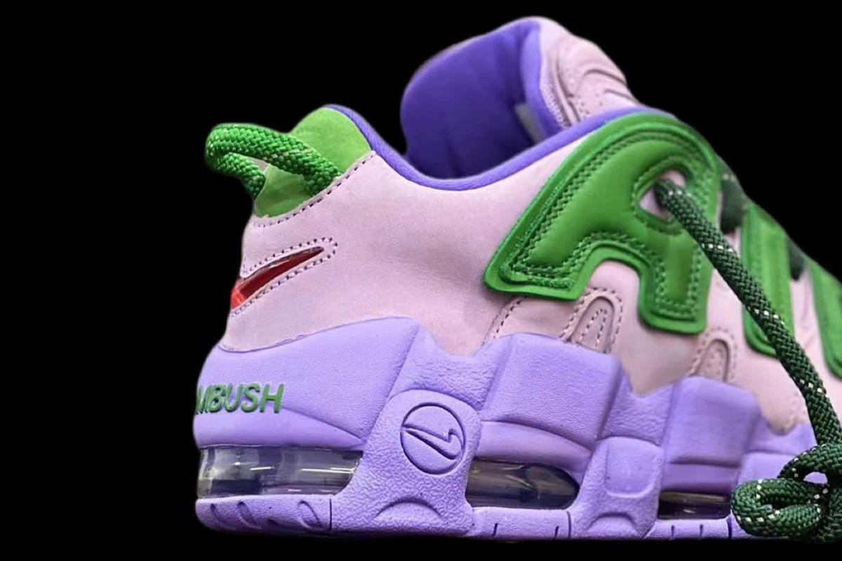 First Look at AMBUSH x Nike Air More Uptempo Low 'Lavender