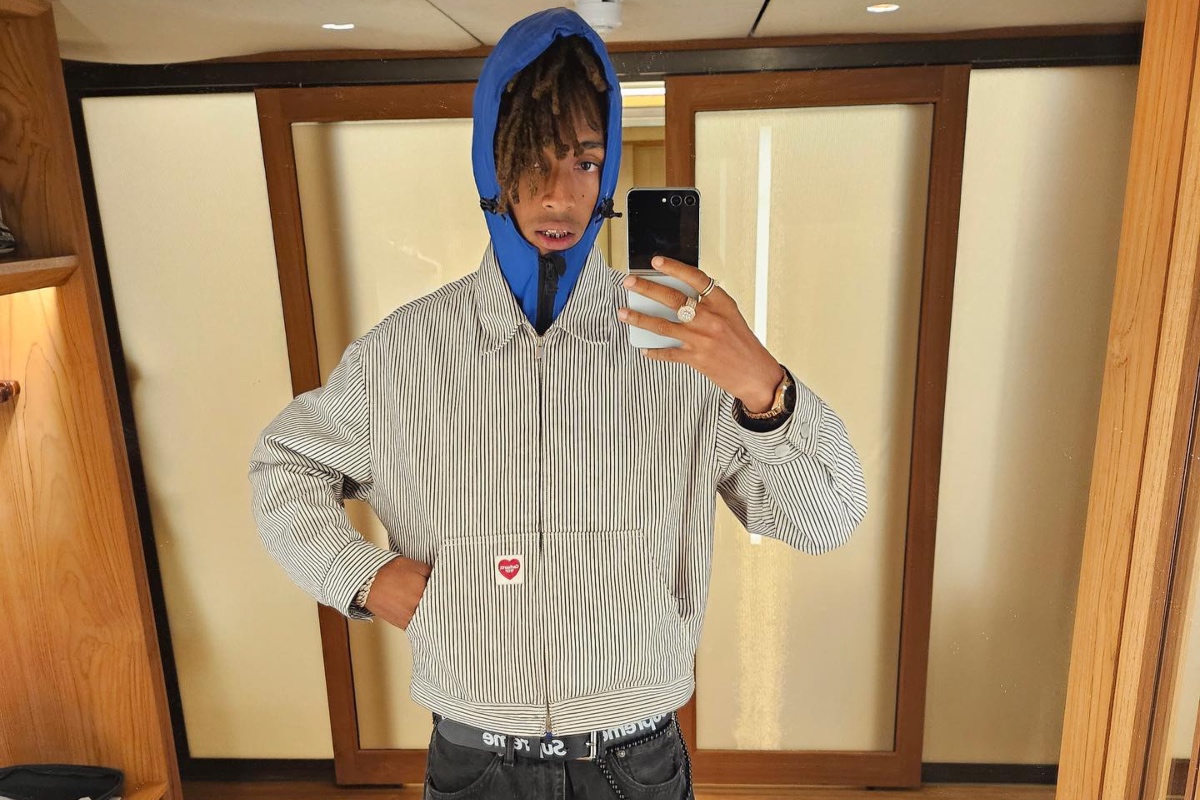 SPOTTED: Jaden Smith Embraces the 'Jorts' Wave Wearing Louis