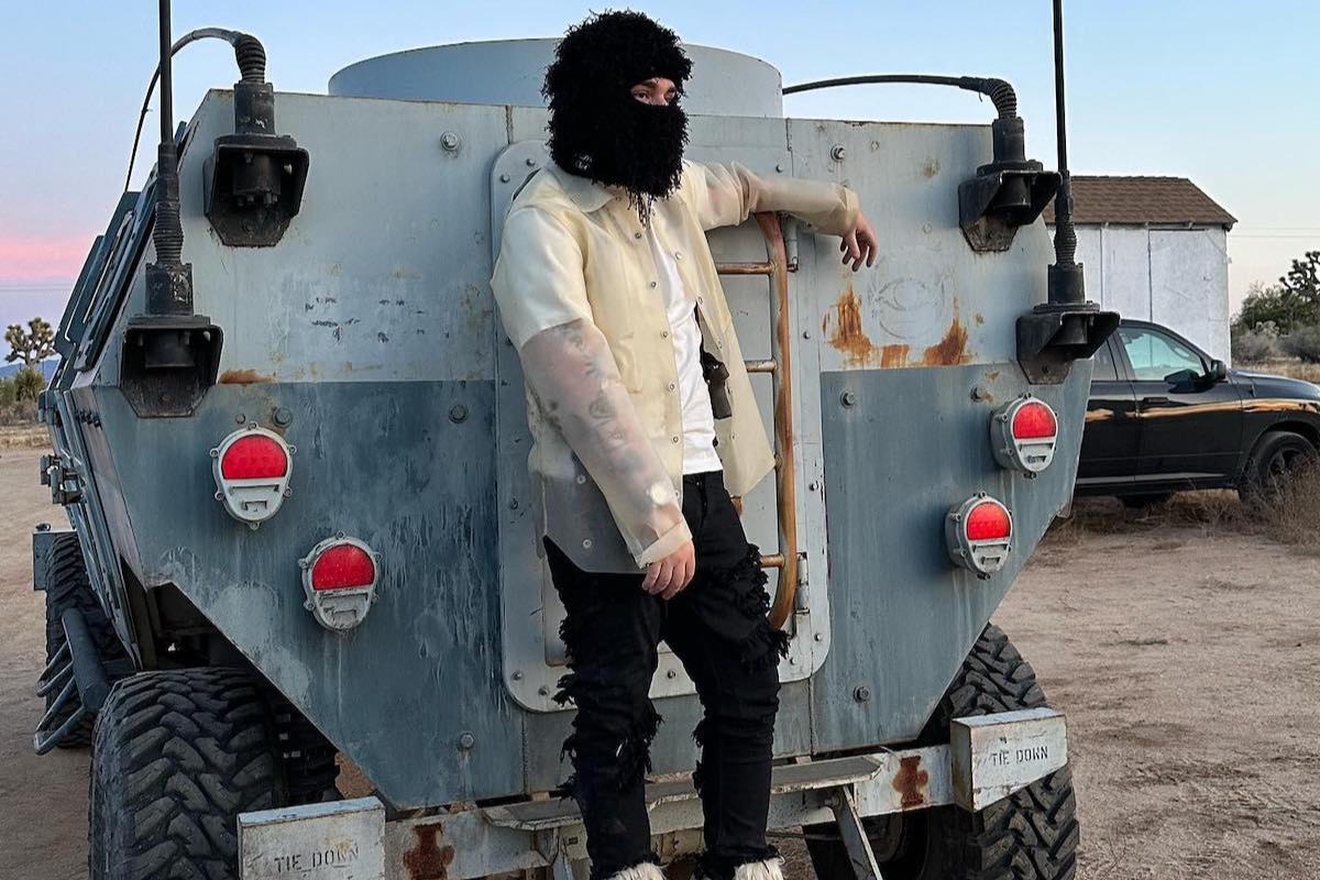 SPOTTED: Yeat Readies New Music Video Wearing Full Rick Owens Ensemble
