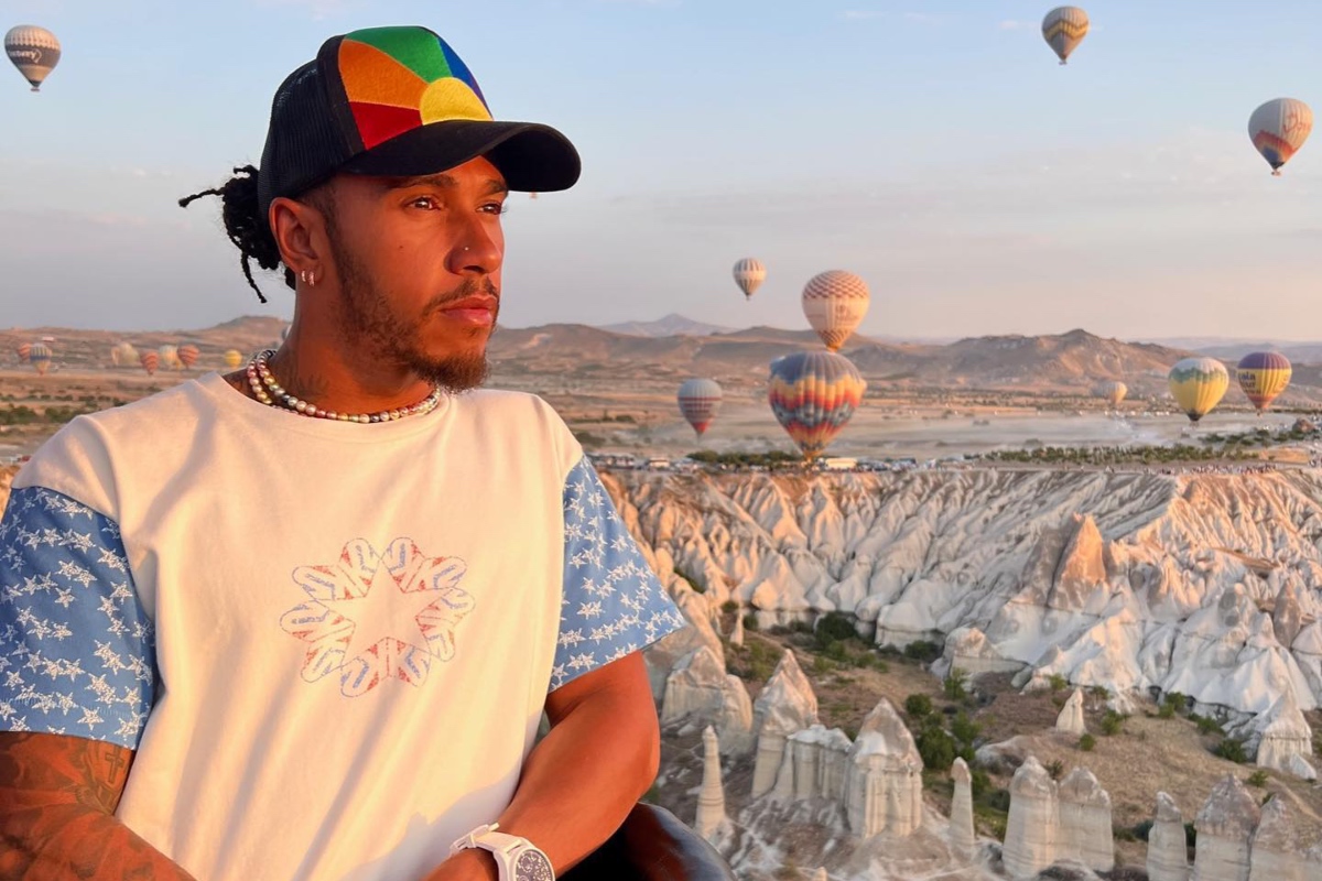 SPOTTED: Lewis Hamilton Keeps Going Up & Up Wearing Clints, Nahmias, ERL & more