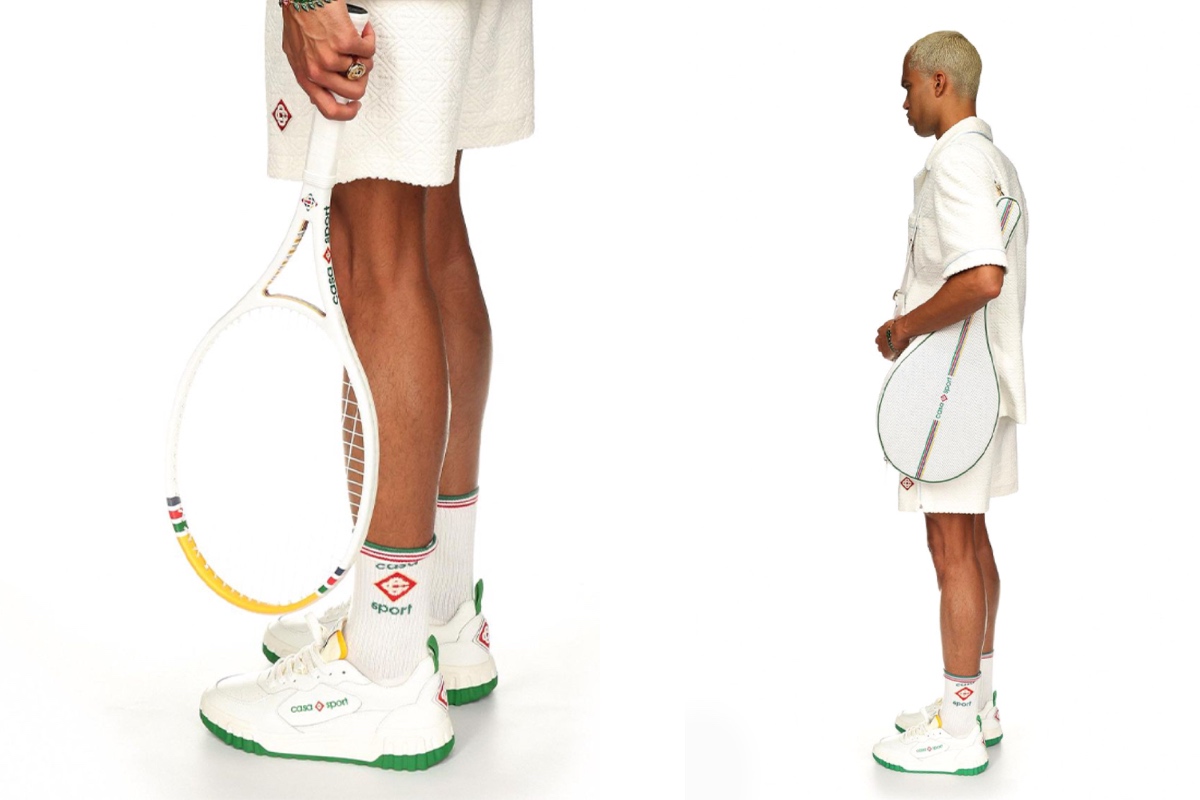 Casablanca Takes Over the Court with MAD Paris K7 Tennis Racket