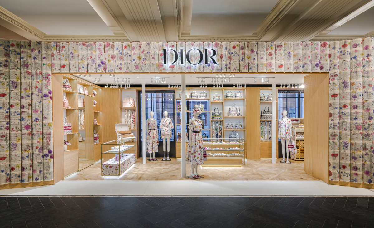 Dior Launch 60s-Inspired Boutique at Harrods