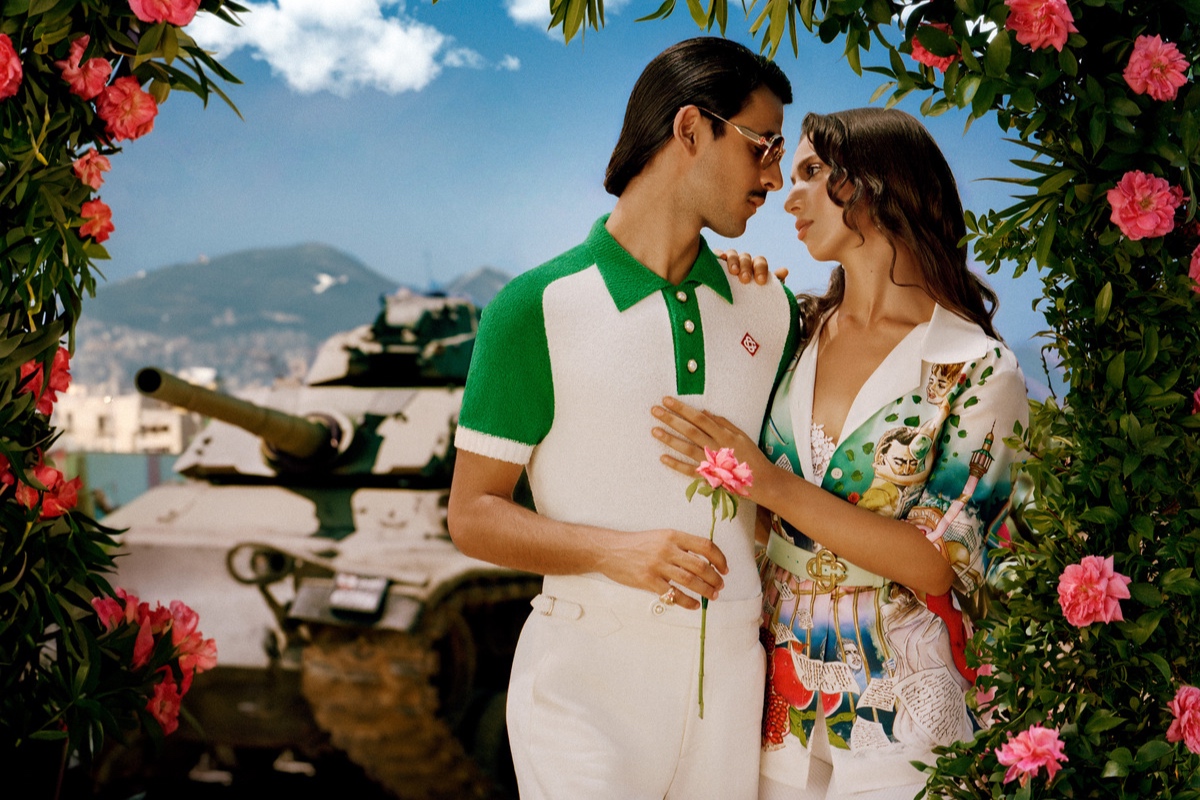 Casablanca Channel Peace with ‘Love Against War’ Fall/Winter 2023 Campaign