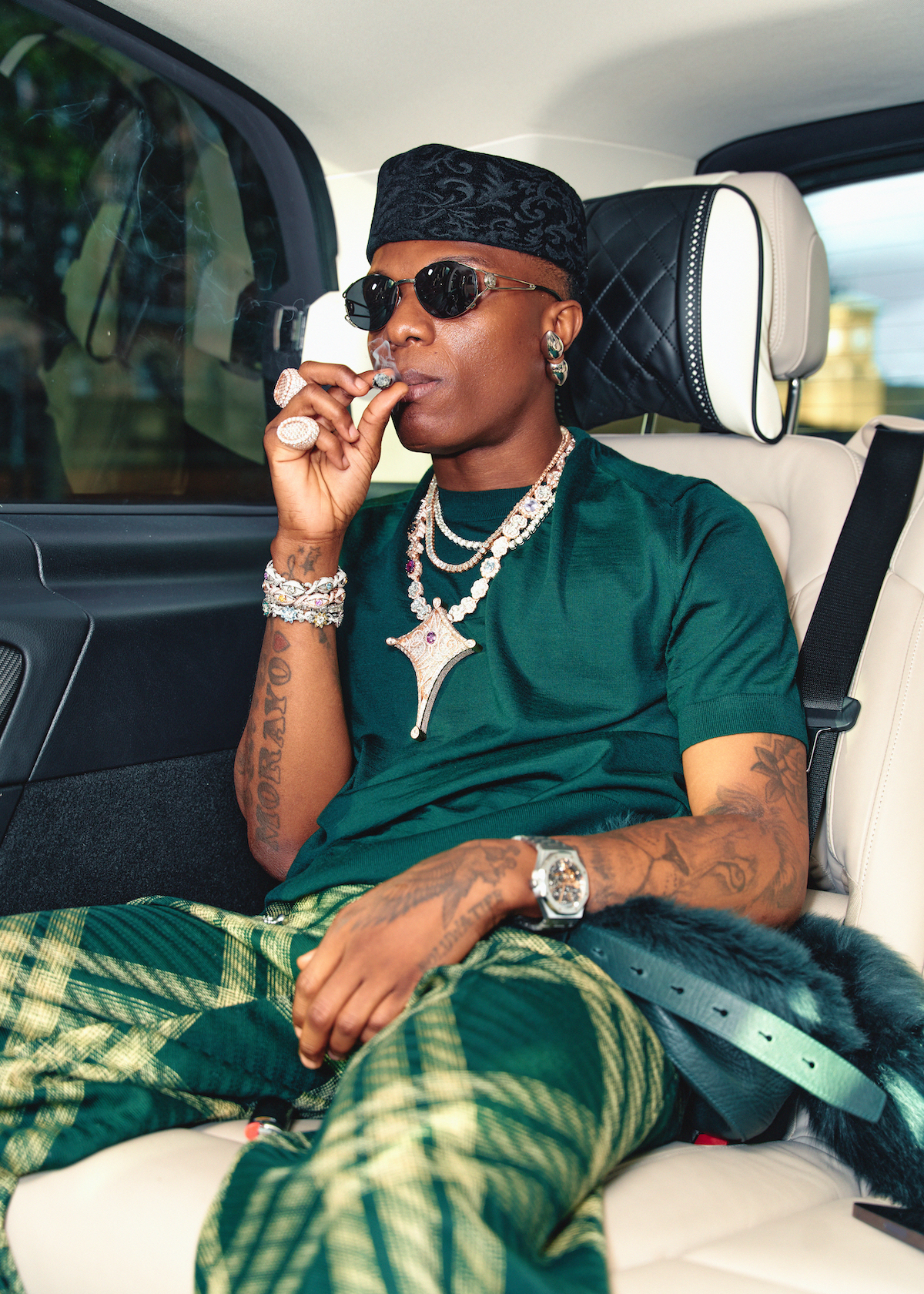 SPOTTED: WizKid Stops Off at LFW for Burberry's Summer 2024 Runway Show –  PAUSE Online