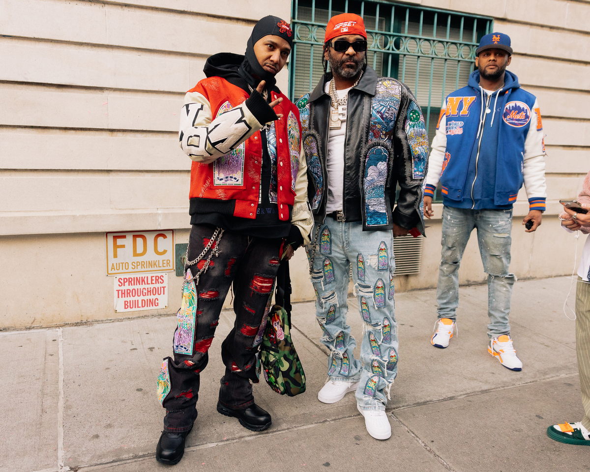 Juelz Santana Rocks Louis Vuitton x NBA Jacket Designed by Don C