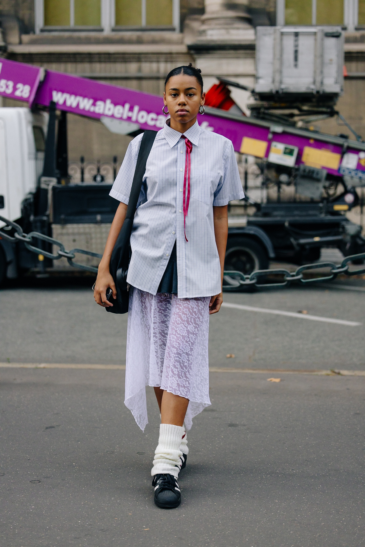 Street Style Shots: Guests @ Louis Vuitton PFW Show – PAUSE Online