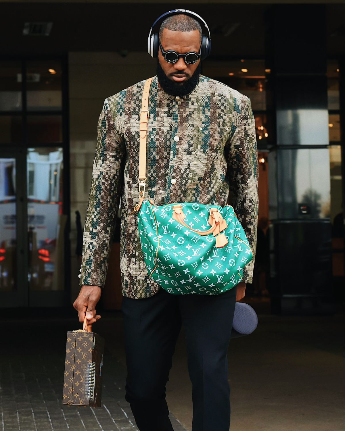 SPOTTED: LeBron James Makes a Statement for Louis Vuitton Mens SS24′  Campaign – PAUSE Online
