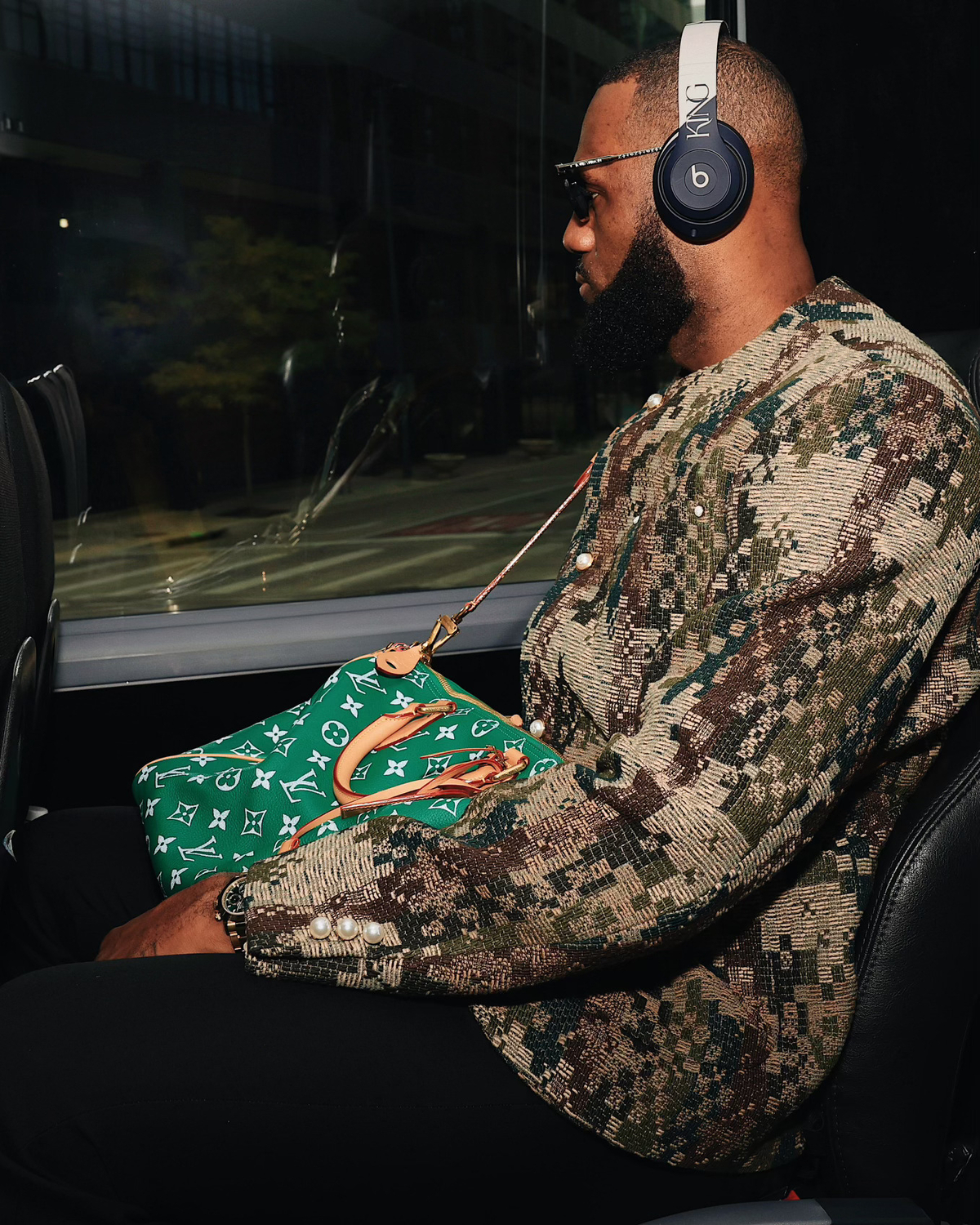 SPOTTED: LeBron James Makes a Statement for Louis Vuitton Mens SS24′  Campaign – PAUSE Online