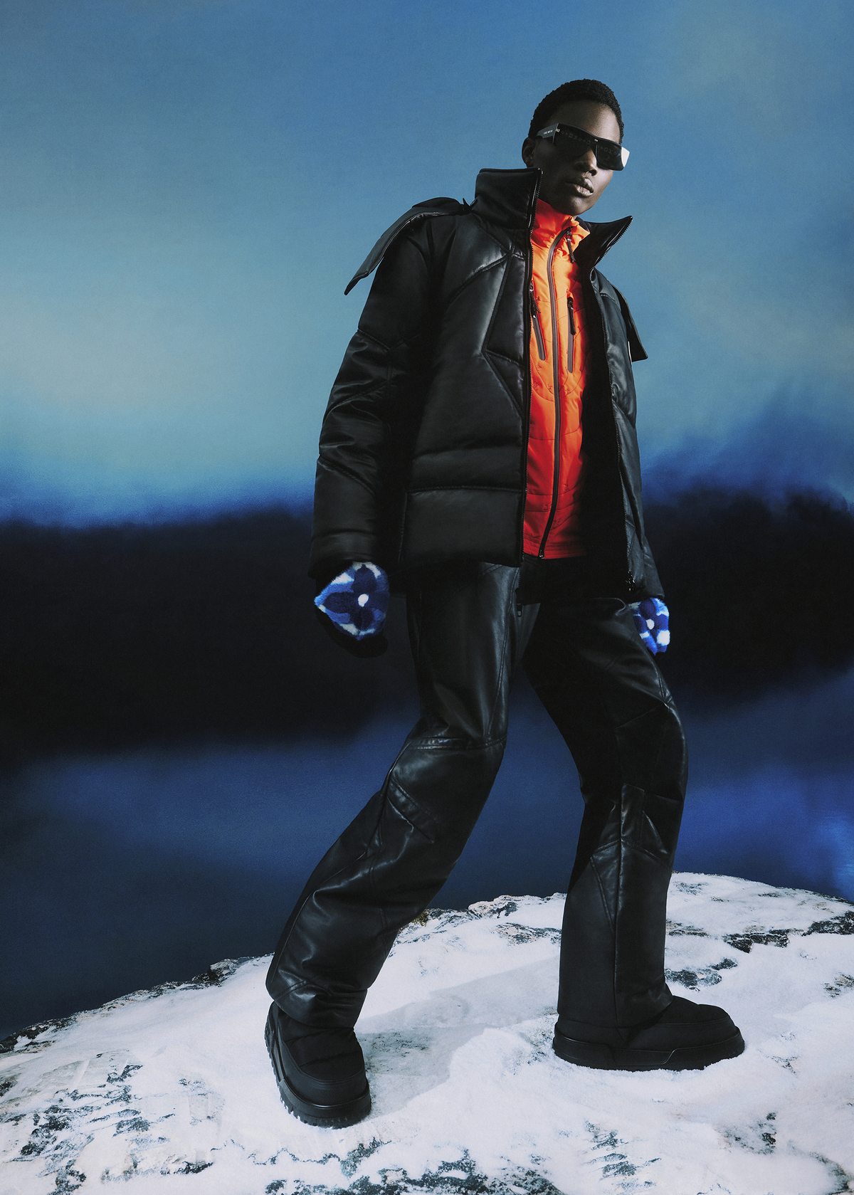 Louis Vuitton Ski Collection 2023 Ad Campaign