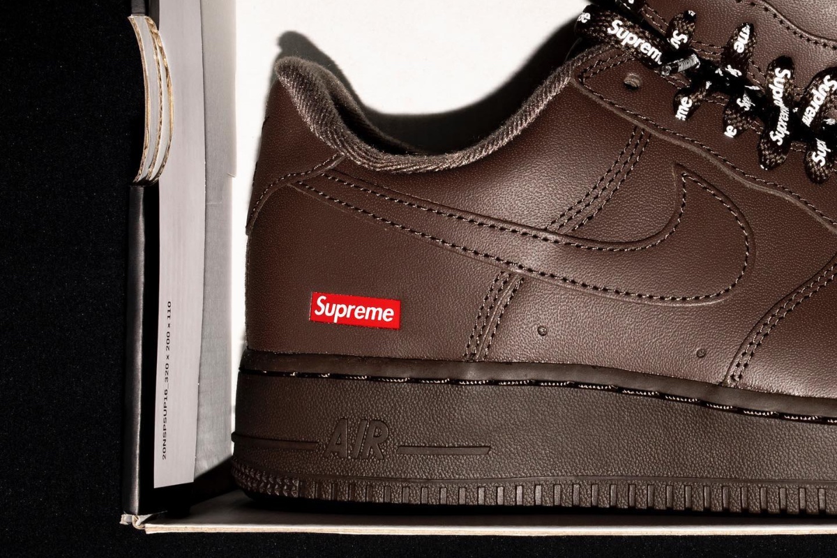 Supreme & Nike Link Up Again for Air Force 1 Low ‘Brown’