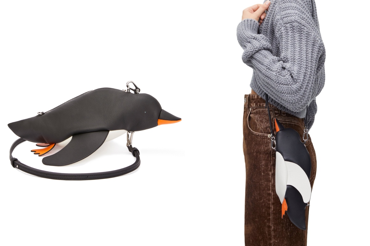 PAUSE or Skip: LOEWE x Suna Fujita Penguin Bag