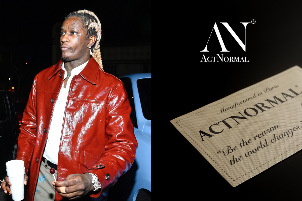 Young Thug Unveils New ‘Act Normal’ Fashion Brand