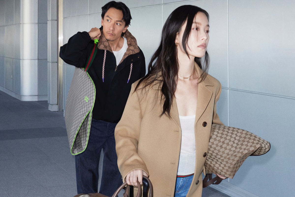 Gucci Step Forward Alongside Ni Ni & Chang Chen for New Valigeria Campaign