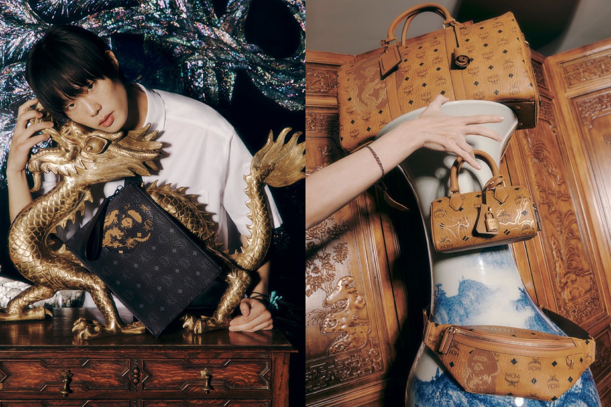 MCM & BAPE Reunite for Lunar New Year Capsule Collection