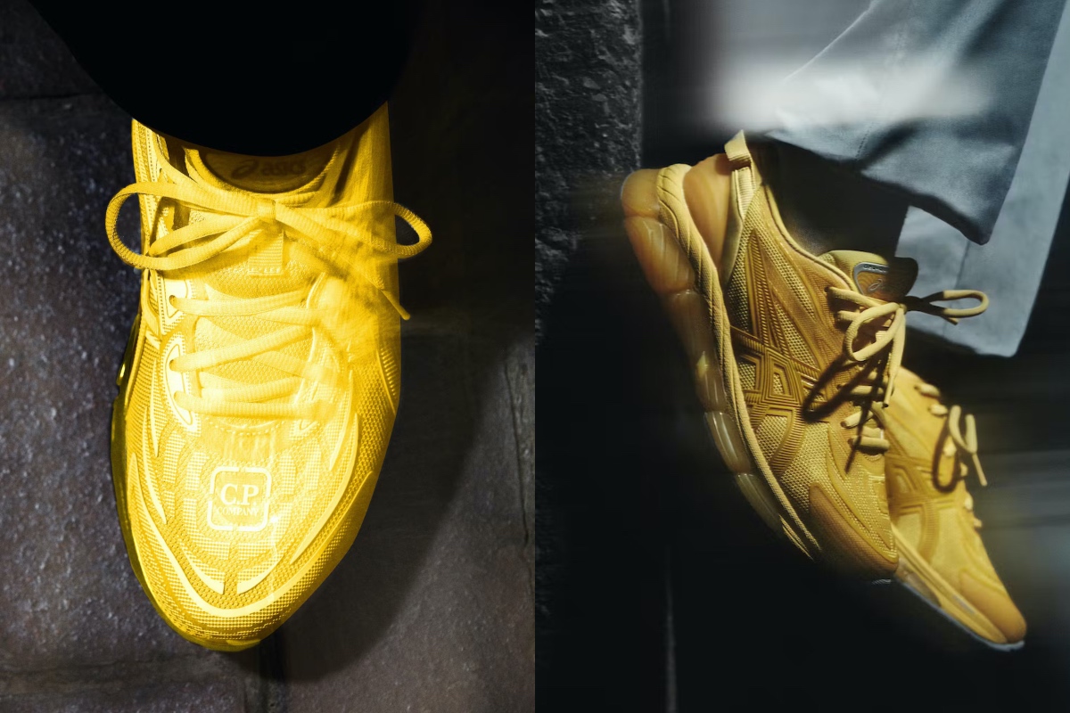 C.P. Company & ASICS Underline Yellow as 2024’s Colour with New GEL-QUANTUM 360 VIII