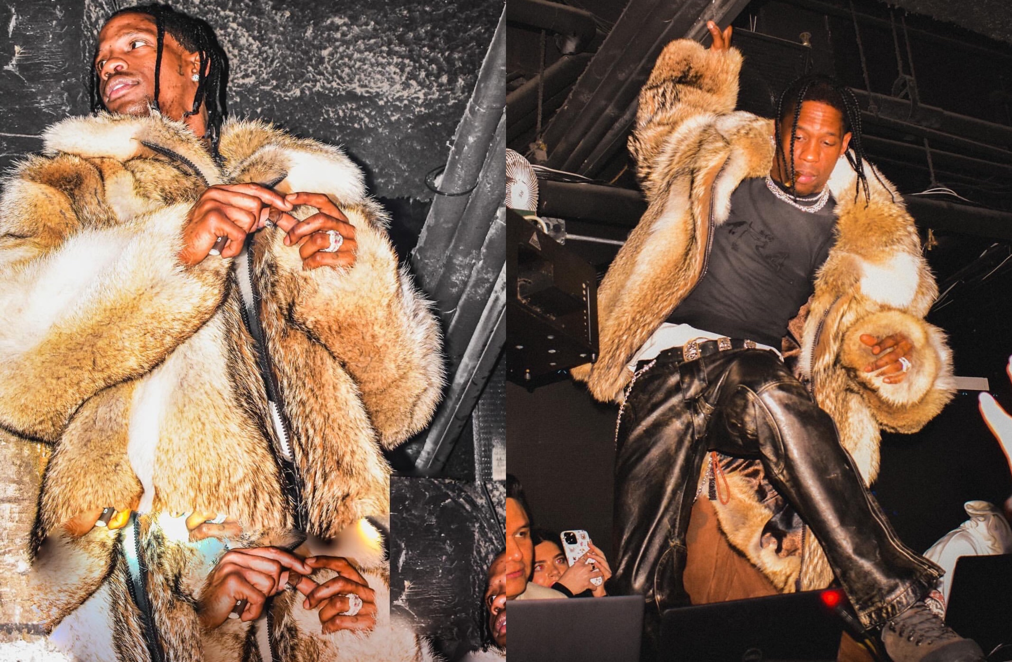 SPOTTED: Travis Scott Lights Up Chicago Wearing Unreleased Givenchy, READYMADE, Chrome Hearts & more