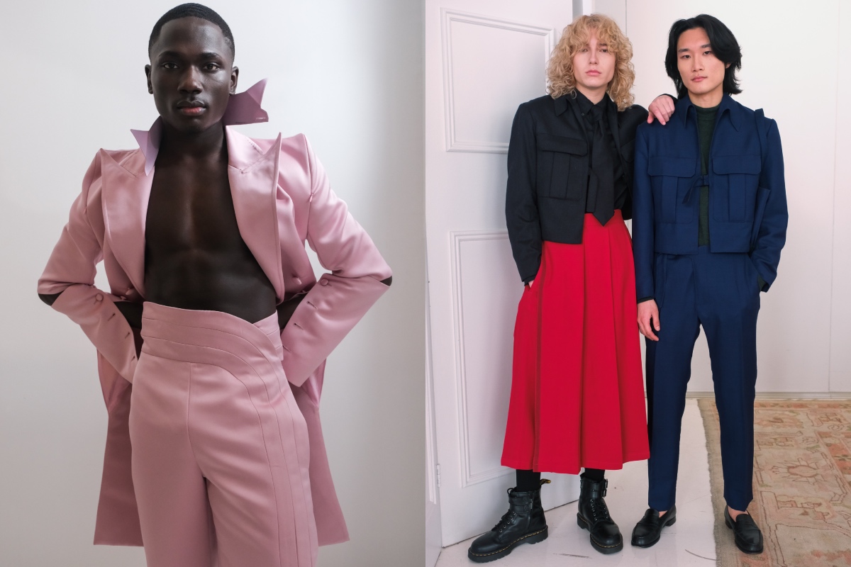 NYFW: Backstage at Landeros’ Fall/Winter 2024 Show