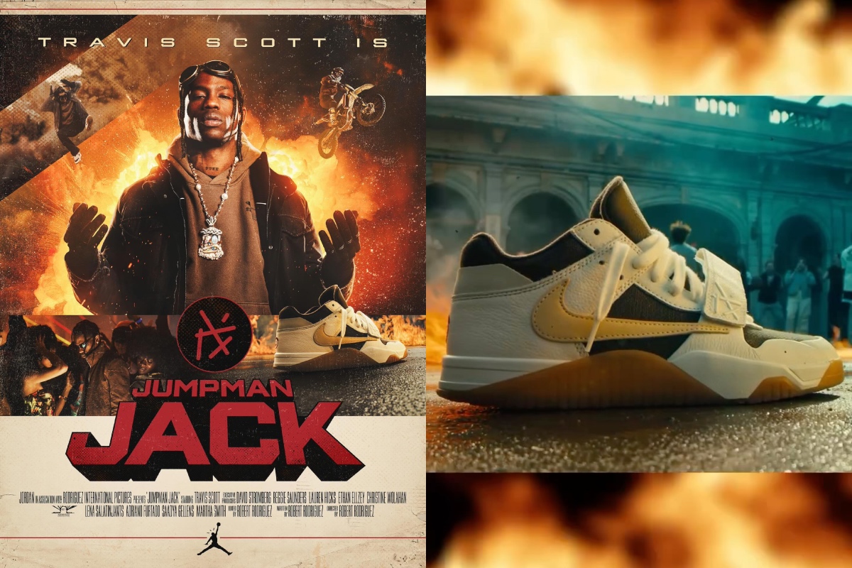 Travis Scott & Nike Officially Step Forward with Jumpman Jack Sneaker