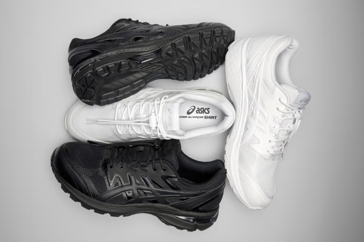 COMME des GARÇONS SHIRT Works on an ASICS Gel-Terrain