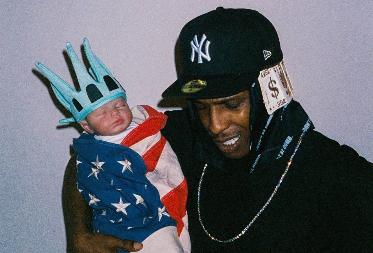 SPOTTED: A$AP Rocky Drops Off Some Snaps From Paris Rocking AWGE