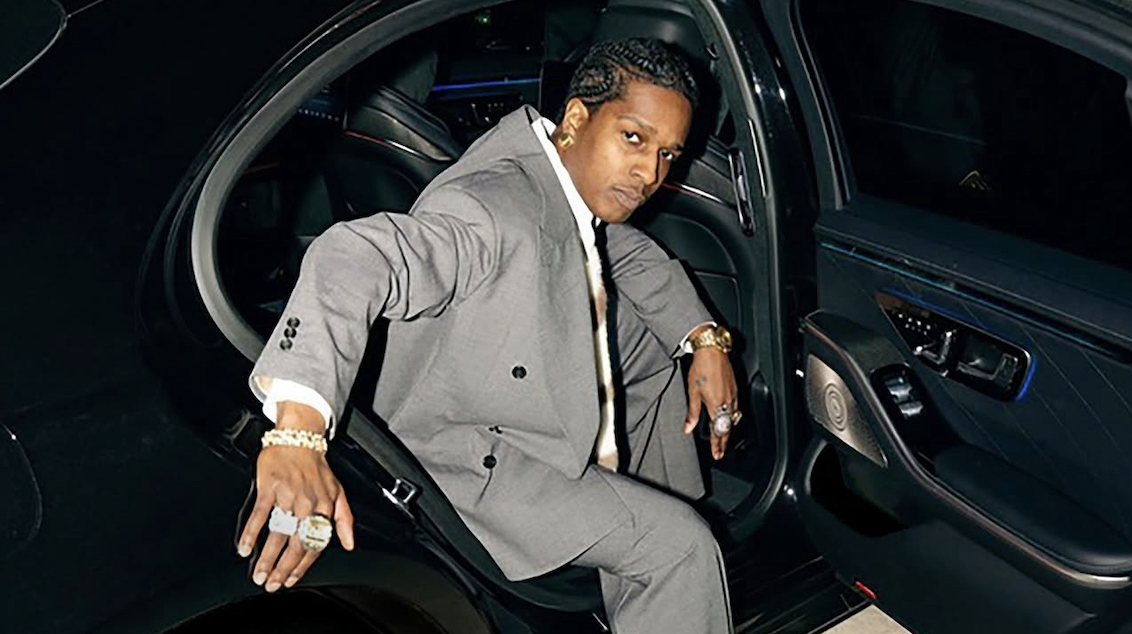 SPOTTED: ASAP Rocky Steps Out the S-CLASS In True Rocky Style