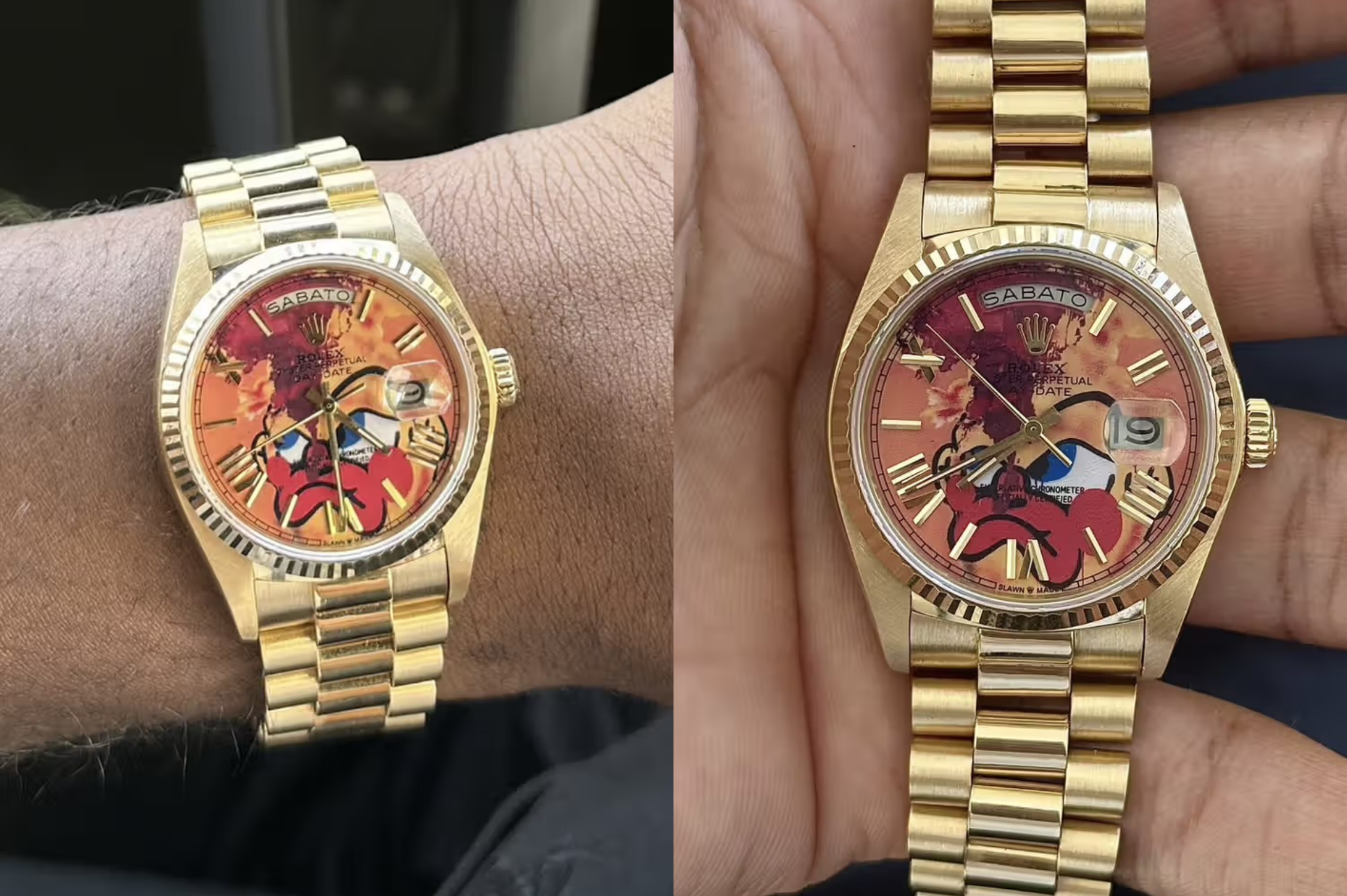 Slawn Unveils a New Customised Rolex Day-Date Hinting at Potential Collaboration