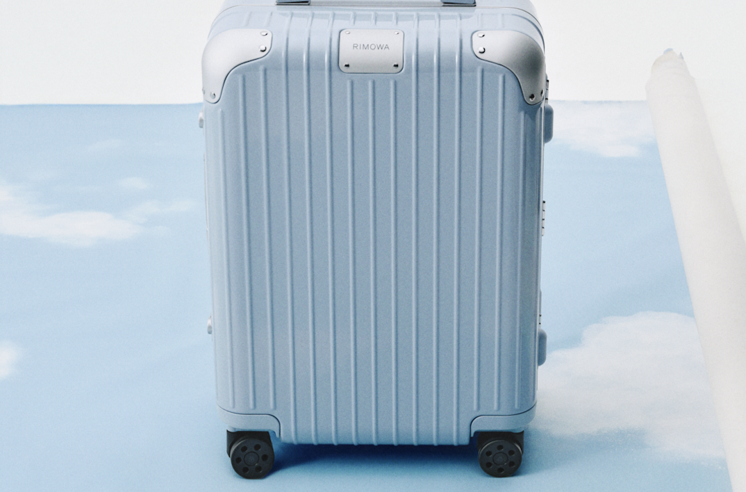 RIMOWA Unveils Sky Blue Hybrid Collection