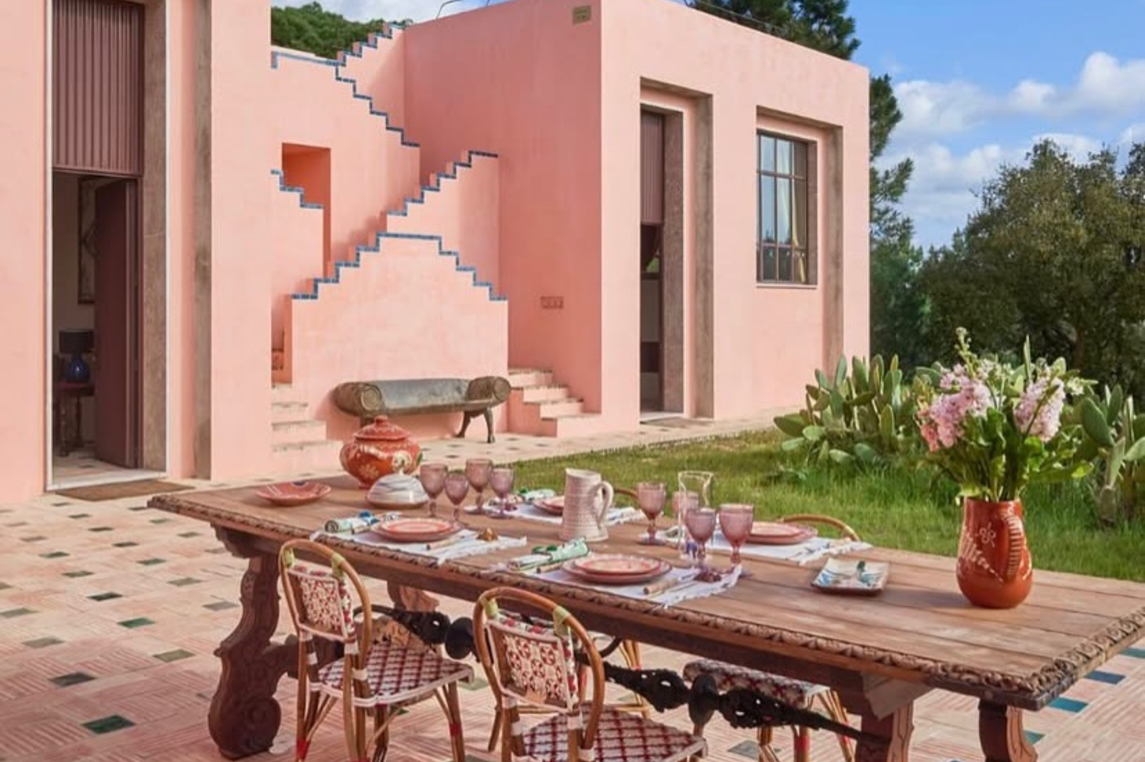 Christian Louboutin Brings Signature Style to New Portuguese Villas