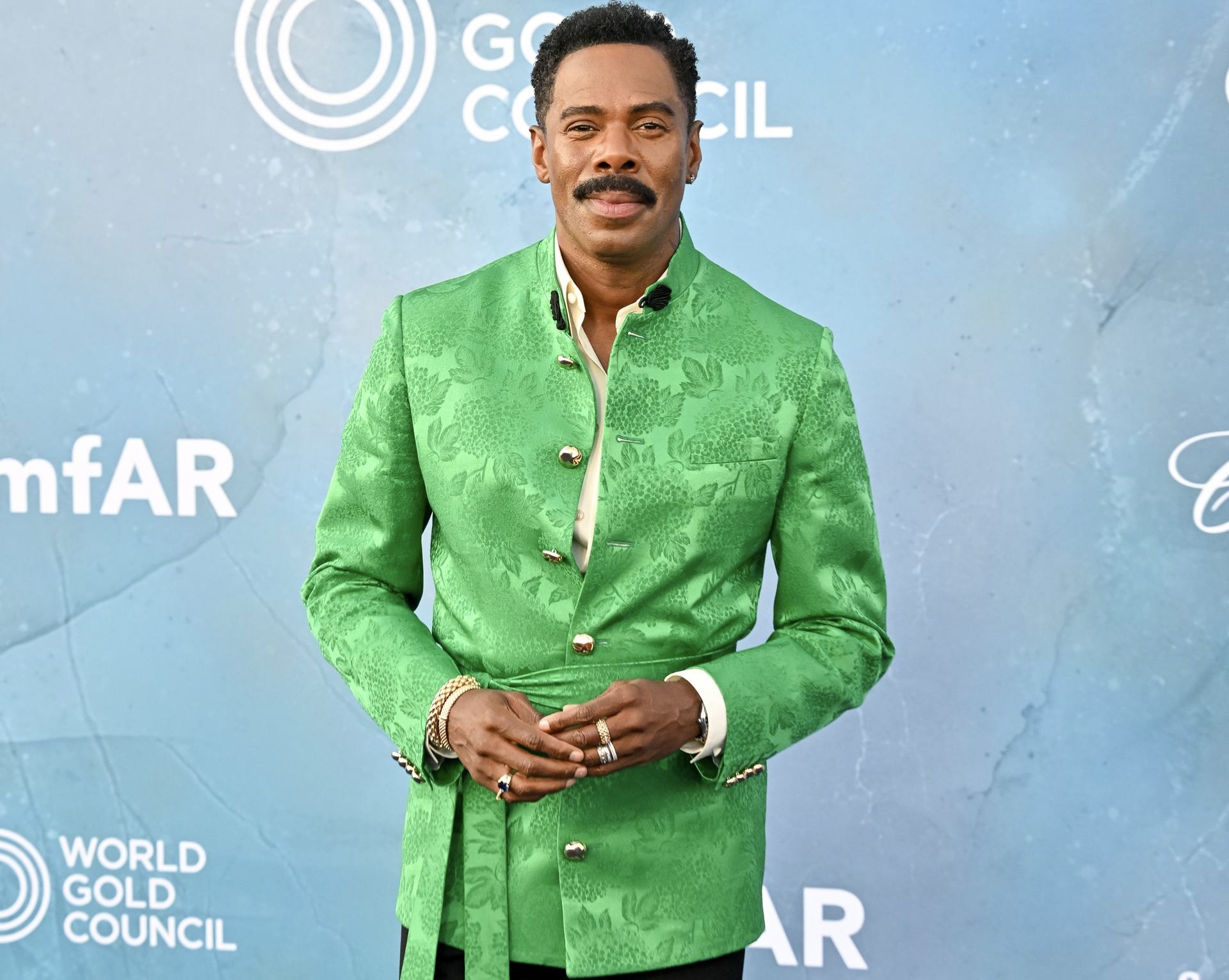 SPOTTED: Colman Domingo Wears Valentino To amfAR Venezia