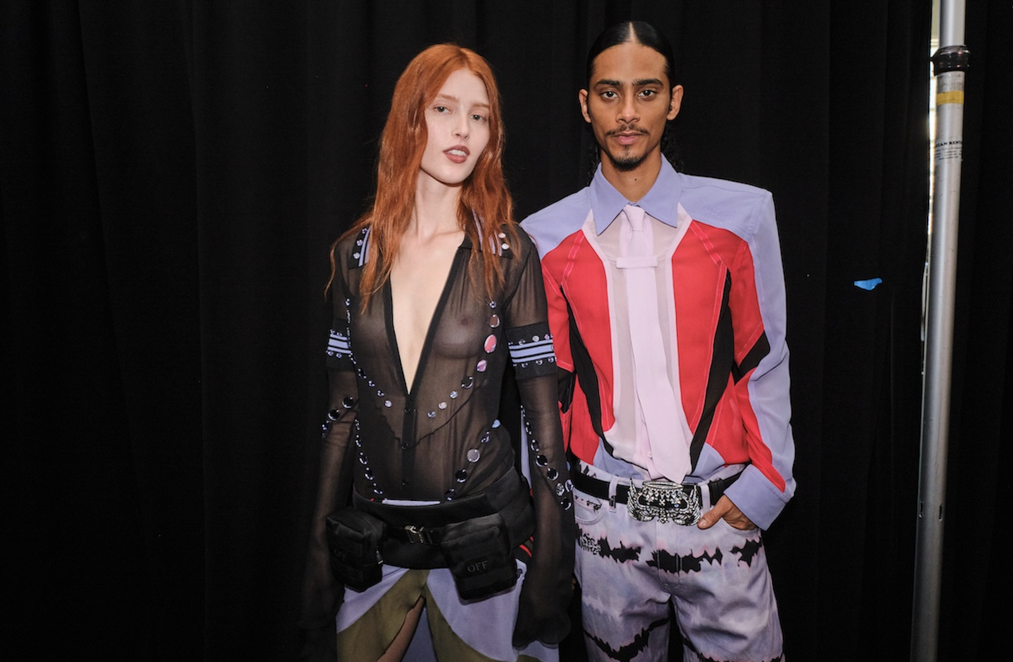 NYFW: Backstage at Off-White Spring/Summer 2026