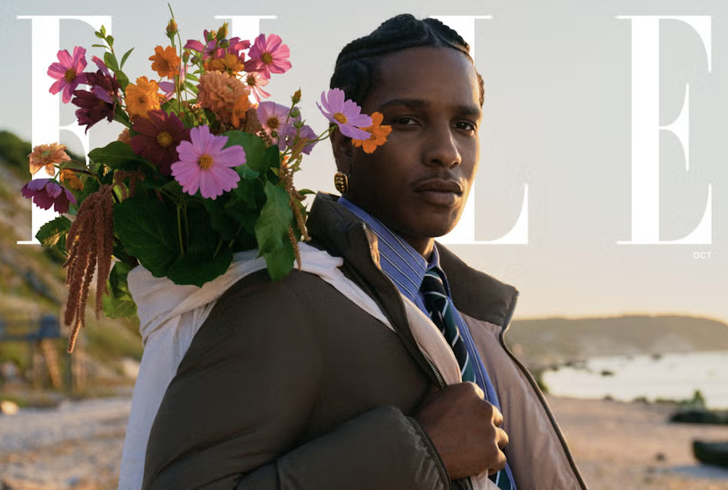 SPOTTED: A$AP Rocky Fronts ELLE Magazine