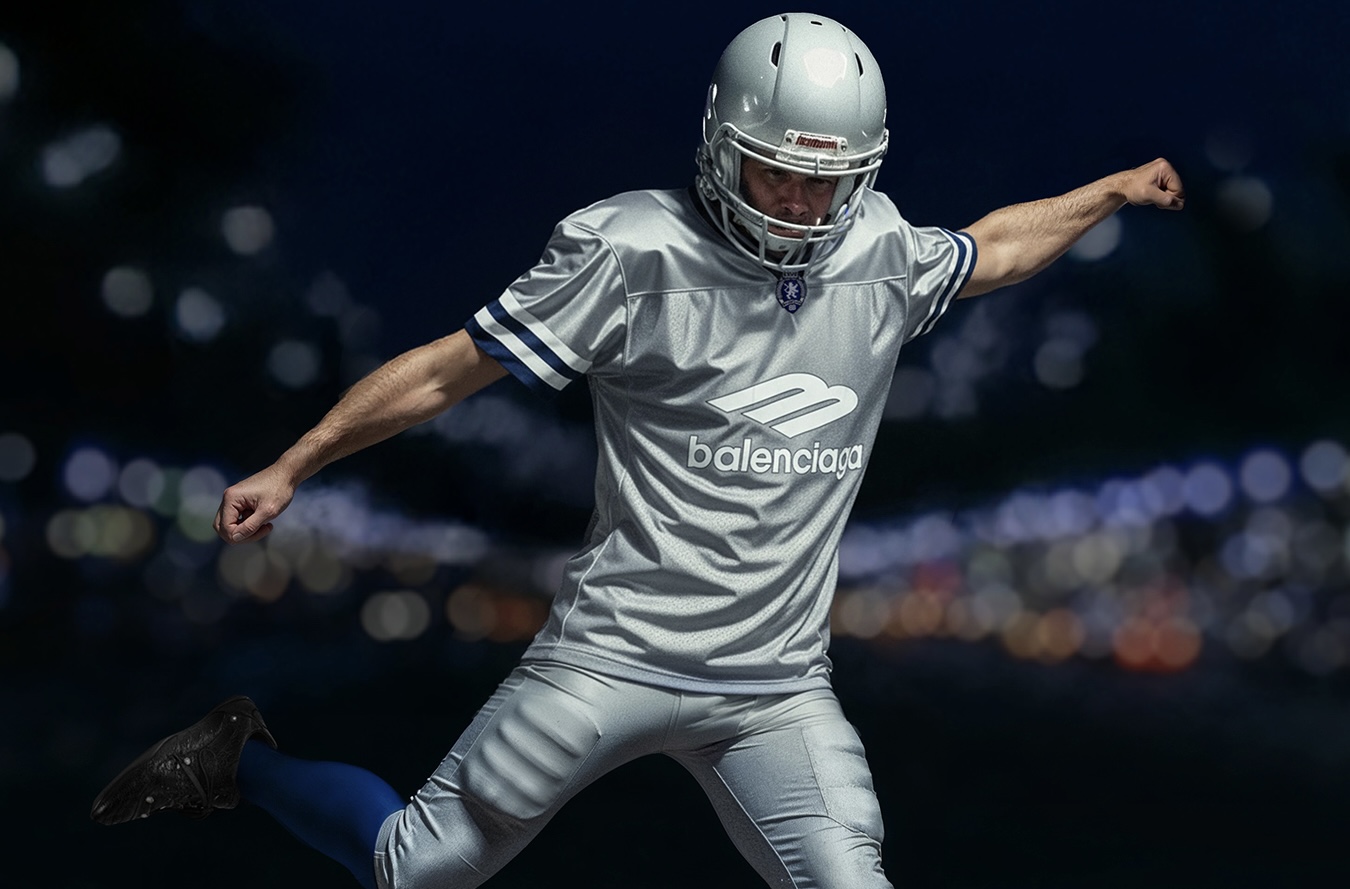 Balenciaga Tackles American Football with  A New Collection