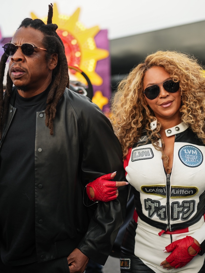 SPOTTED: Travis Scott, Jay-Z & Beyonce Hit The Las Vegas Grand Prix