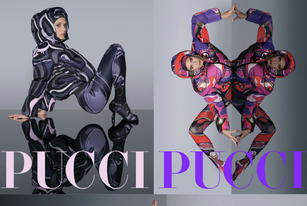 Pucci Embraces Winter with New Puffer Campaign