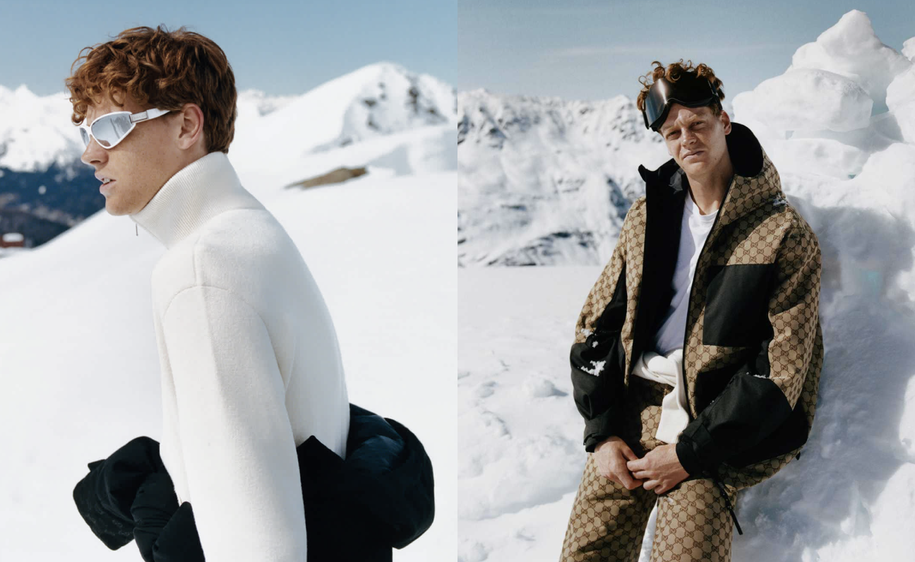Gucci Unveils the Altitude Campaign and Its First Winter Sportswear Collection