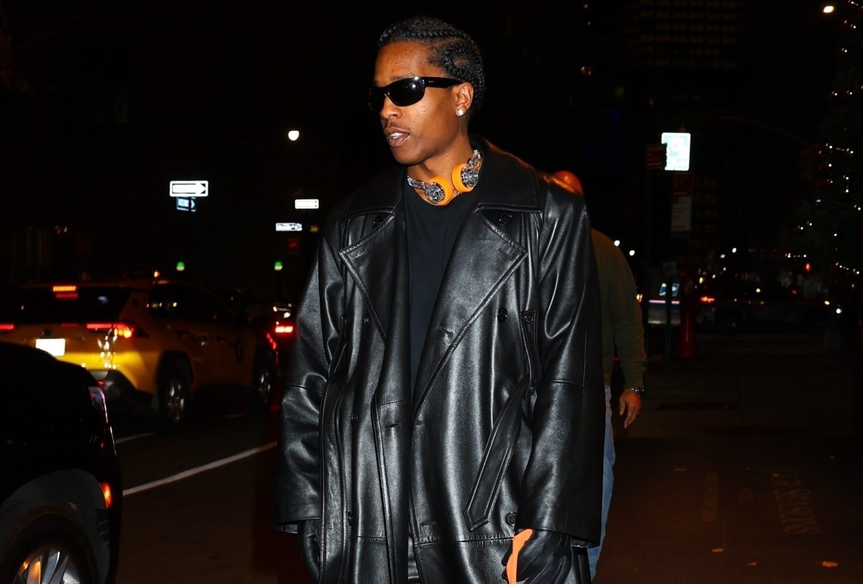 SPOTTED: ASAP Rocky Rocks Saint Laurent