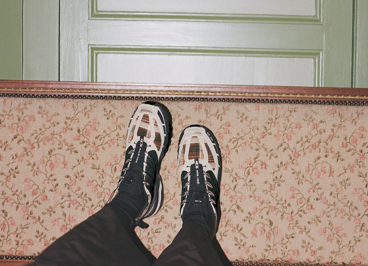 Salomon Brings Holiday Cheer with New Tartan Sneaker Drop