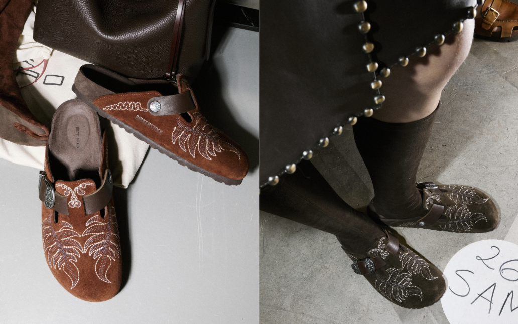 BIRKENSTOCK x Etro Present Debut Collaboration at Milan Fashion Week