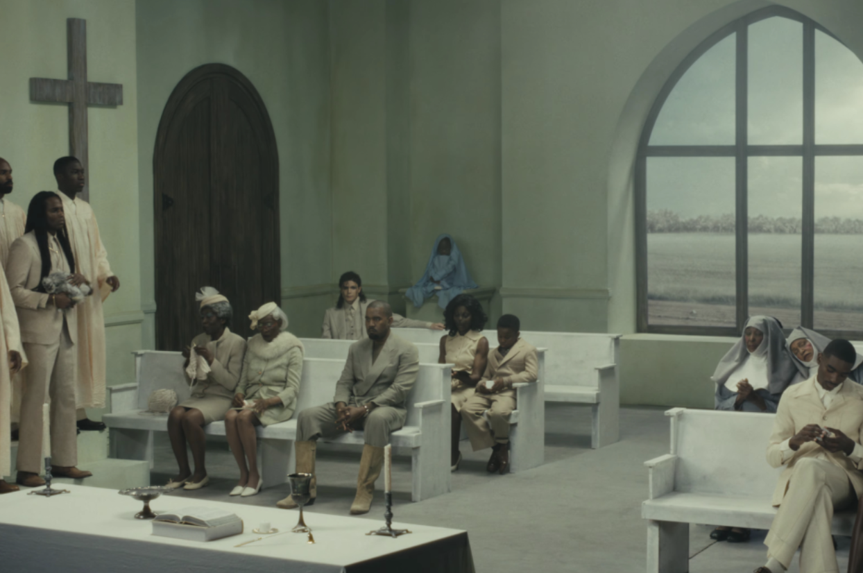 Ye Shares ‘Father’ Music Video ft. Travis Scott Directed by Bianca Censori