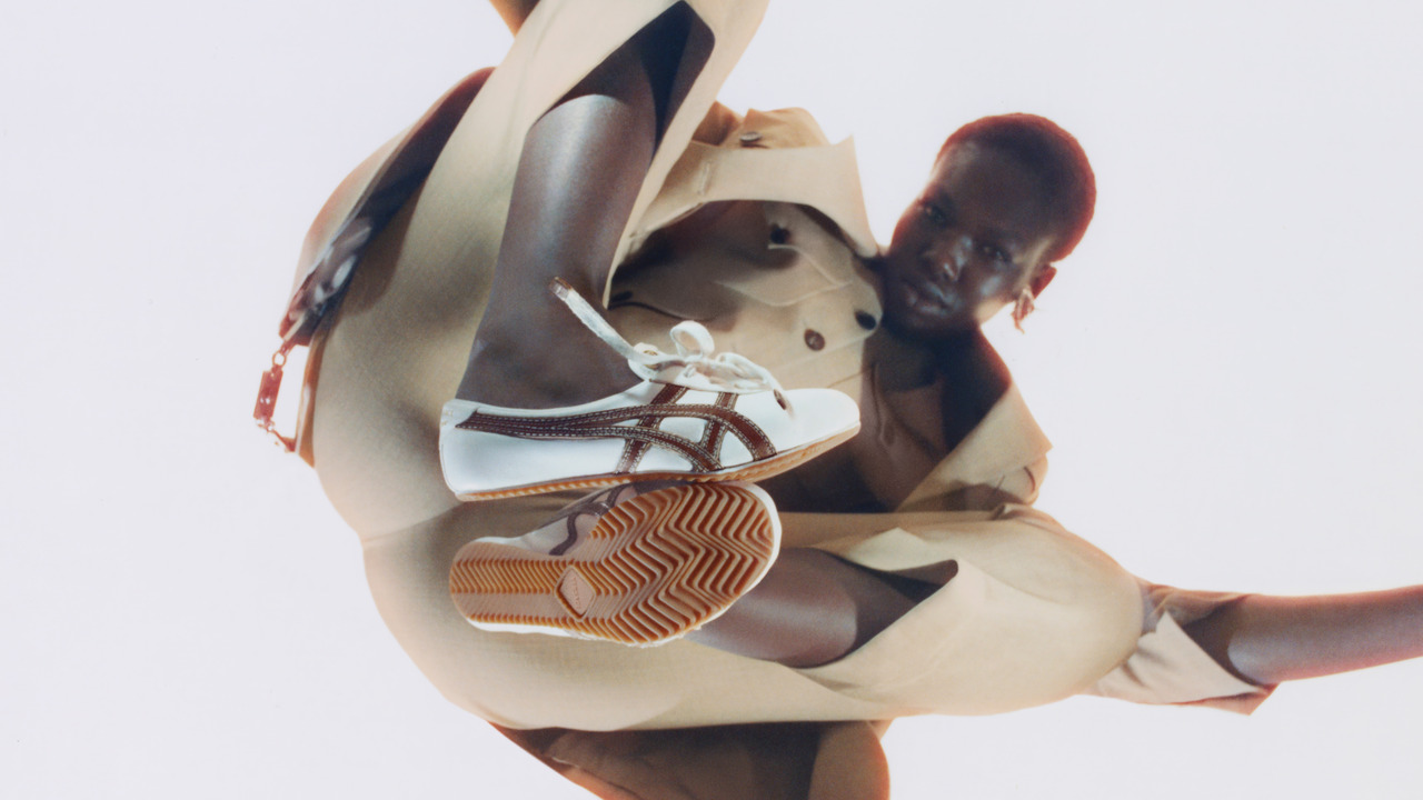 Onitsuka Tiger’s Sneakers for Versace Have Finally Landed