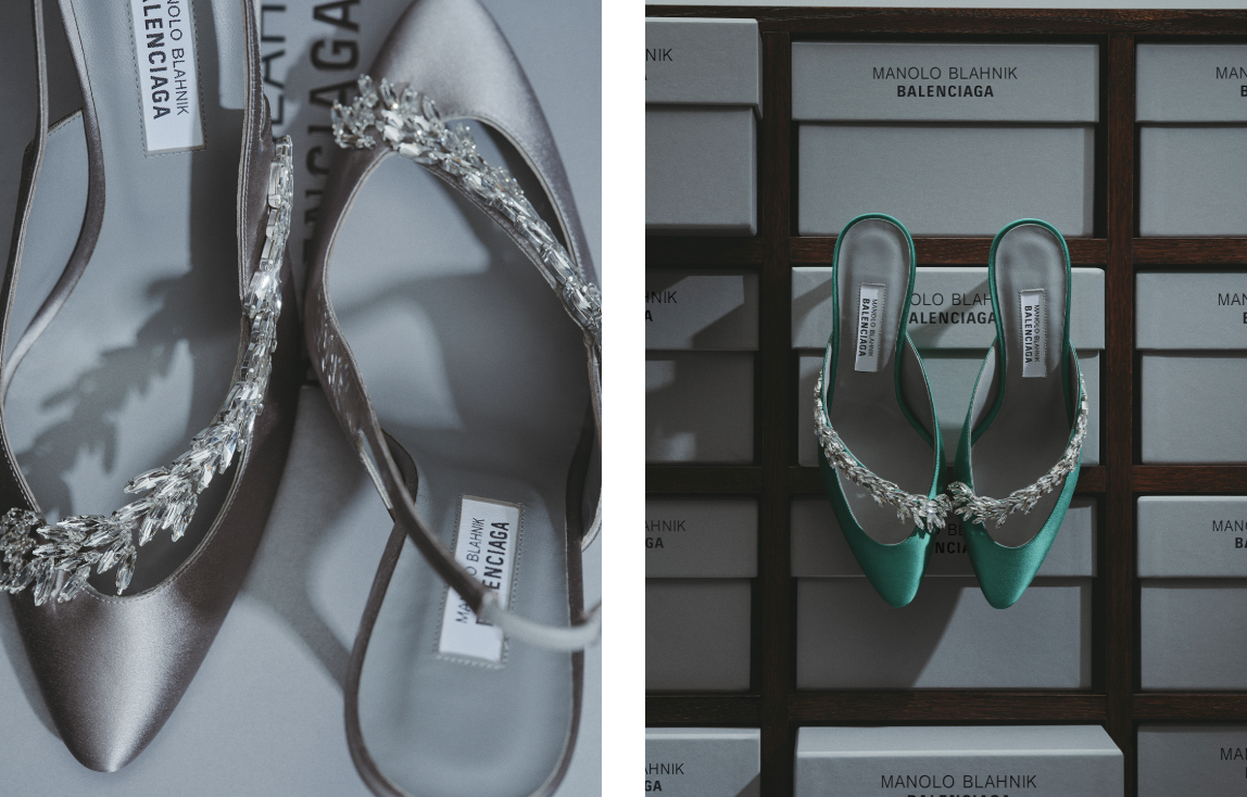 Balenciaga Launches Collaboration with Manolo Blahnik
