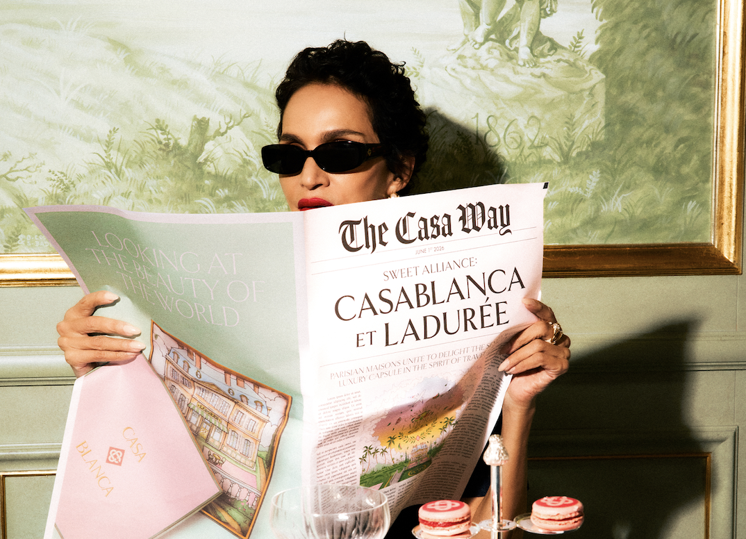 Casablanca Brings Its World to Ladurée in an Exclusive Collaboration